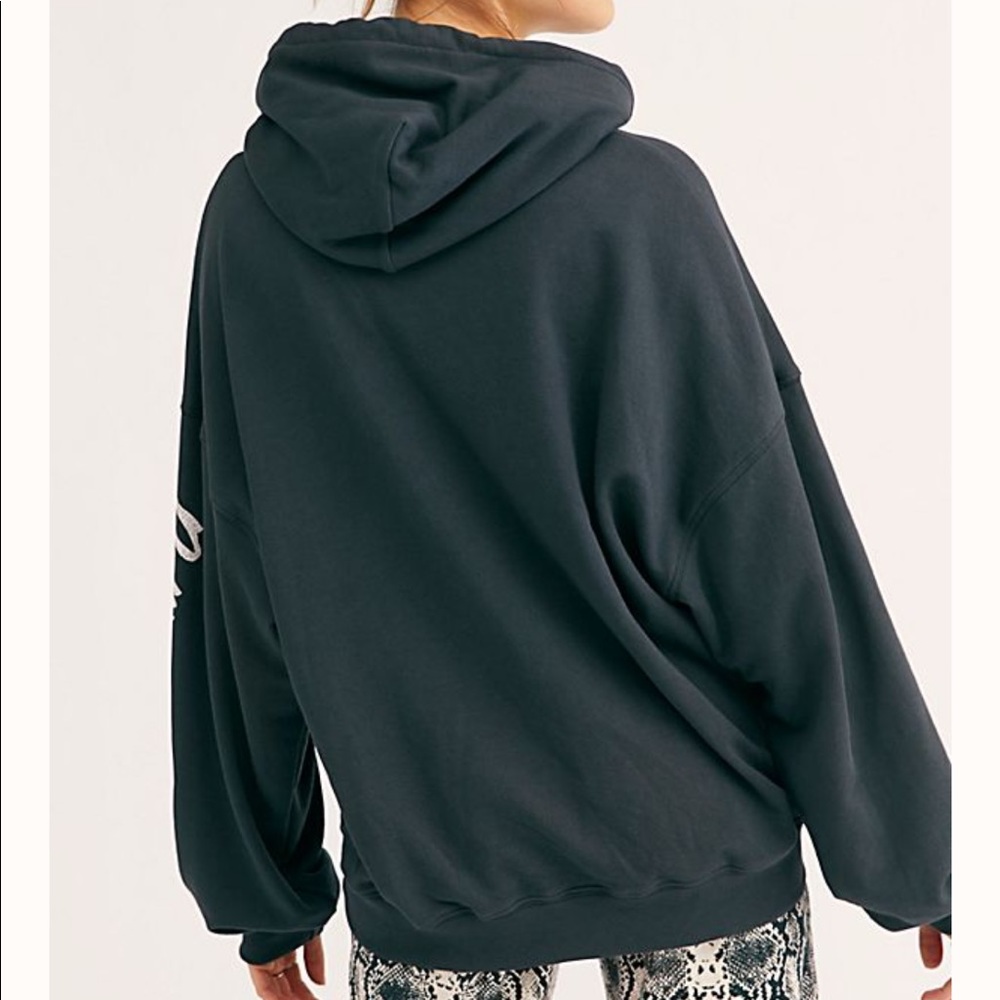 Rolling Stones Tongue Hoodie black free people - Picture 2 of 6